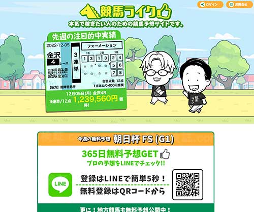 競馬ライク　競馬予想サイト
