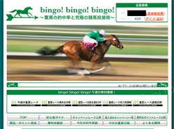 bingo!bingo!bingo! (ビンゴ!ビンゴ!ビンゴ!)　競馬予想サイト