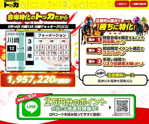 トッカ　競馬予想サイト