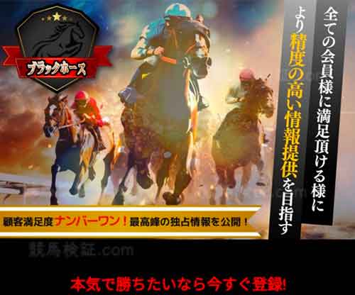 ブラックホース　競馬予想サイト