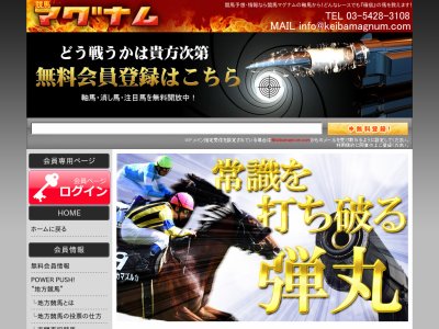 競馬マグナム 　競馬予想サイト