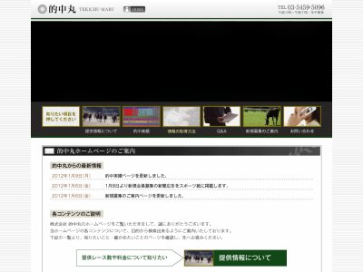 的中丸 (競馬サイト)　競馬予想サイト