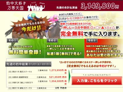 的中大好き万券天国　競馬予想サイト