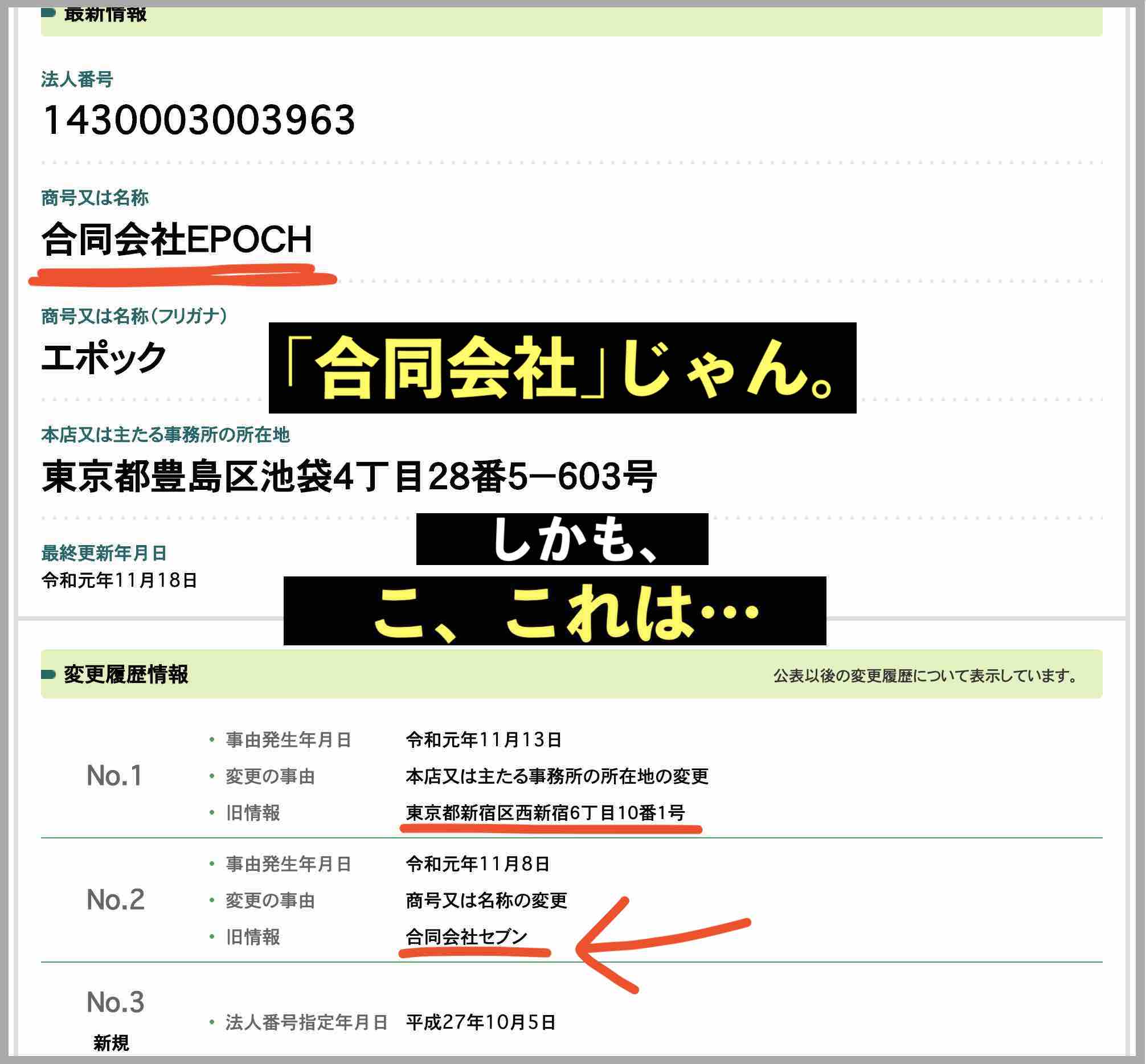 令和競馬(令和ケイバ)という競馬予想サイトの合同会社EPOCHの運営社情報