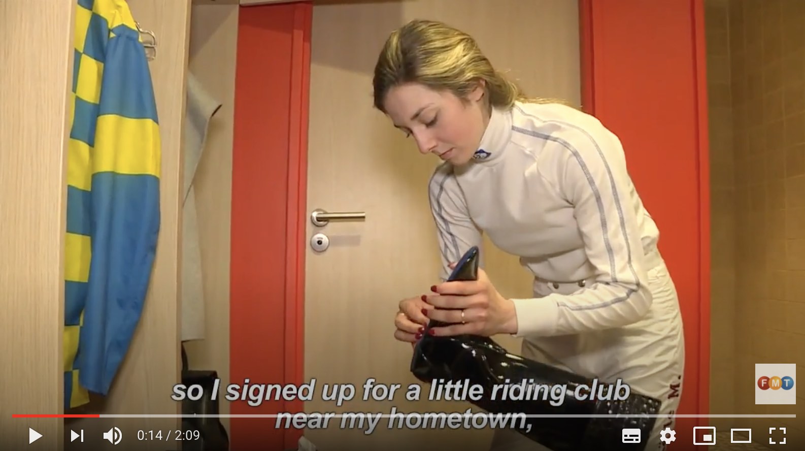 美人ジョッキーミカエル・ミシェル騎手のフランスでの乗馬