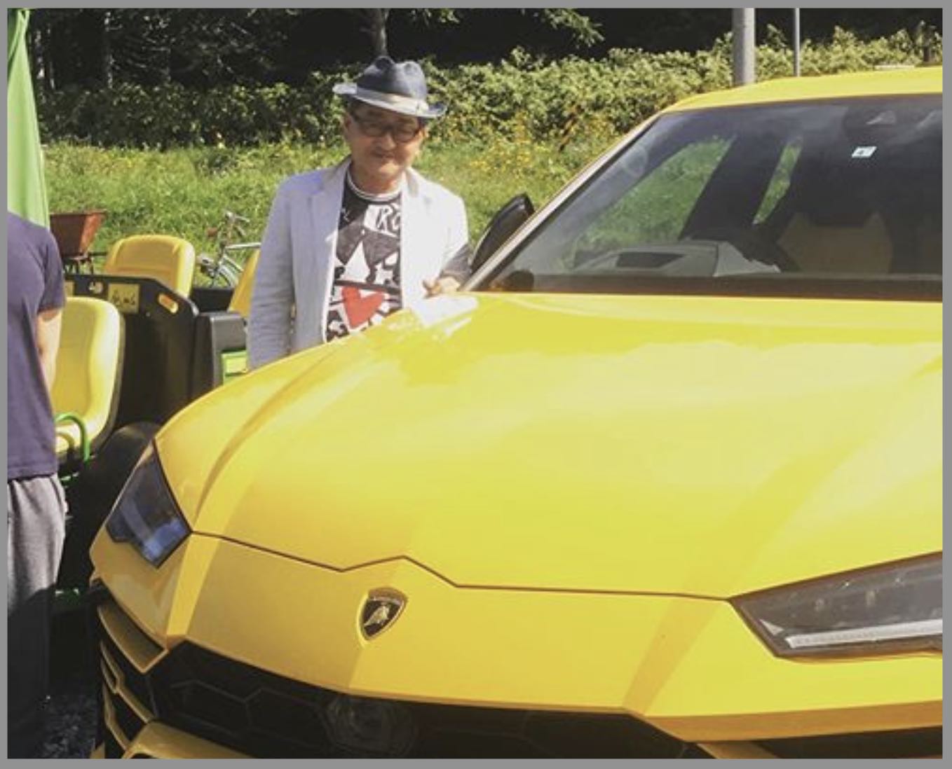 矢作芳人調教師のランボルギーニ