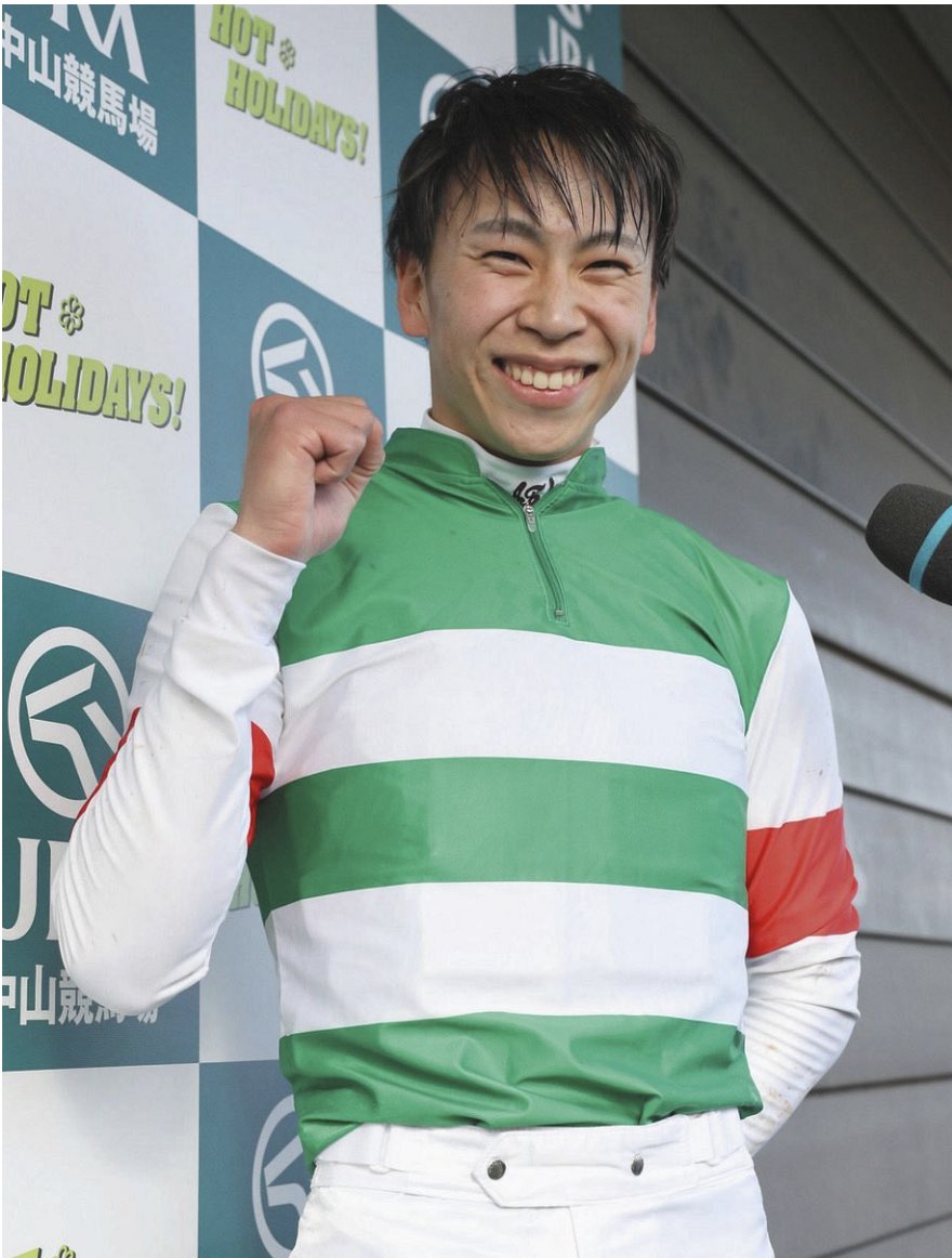 勝利同然の2着というパフォーマンスを演じた横山武史騎手に注目