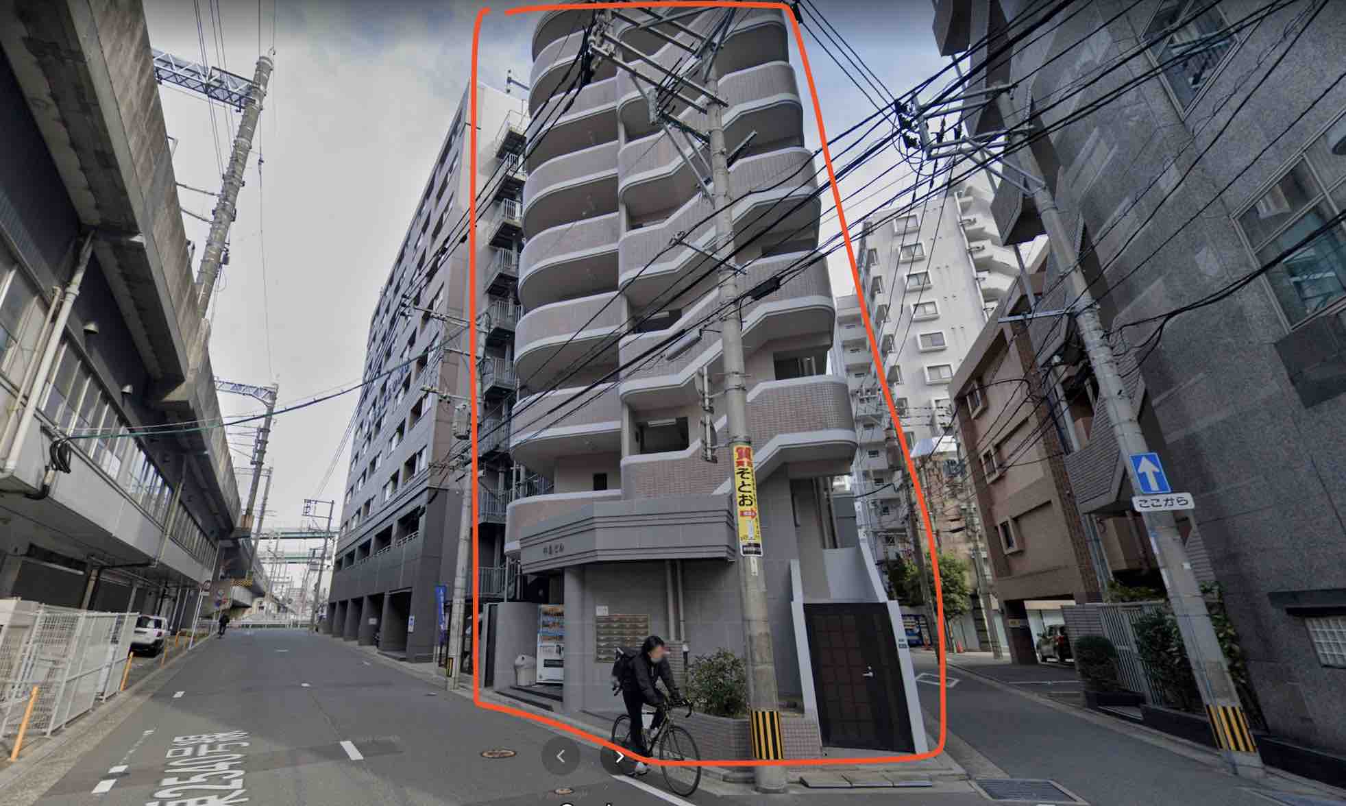 馬券コレクションの住所のビル