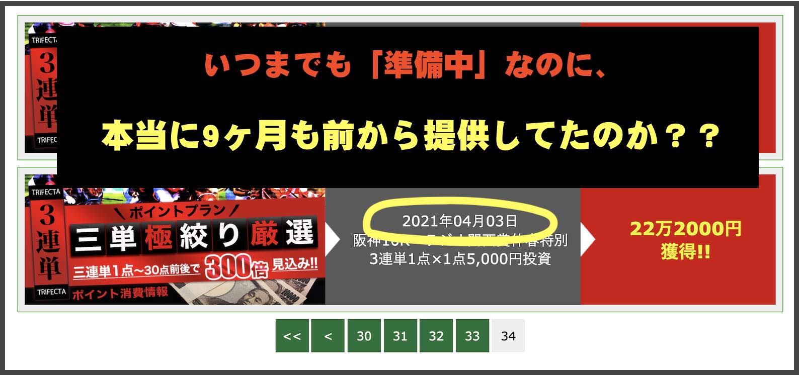 一点予想屋本舗の的中実績を検証