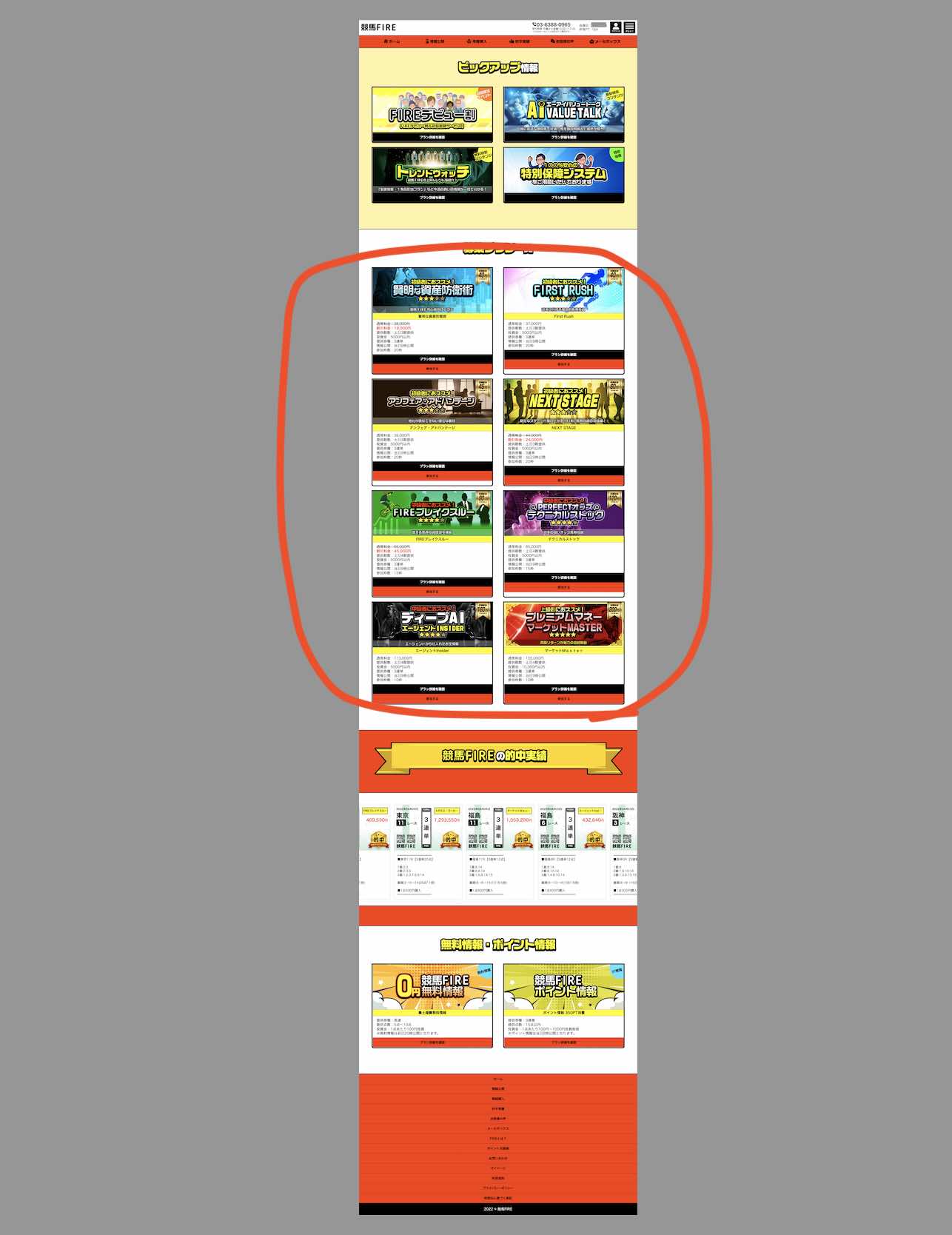 競馬ファイアー(競馬FIRE)という競馬予想サイトが提供する競馬予想