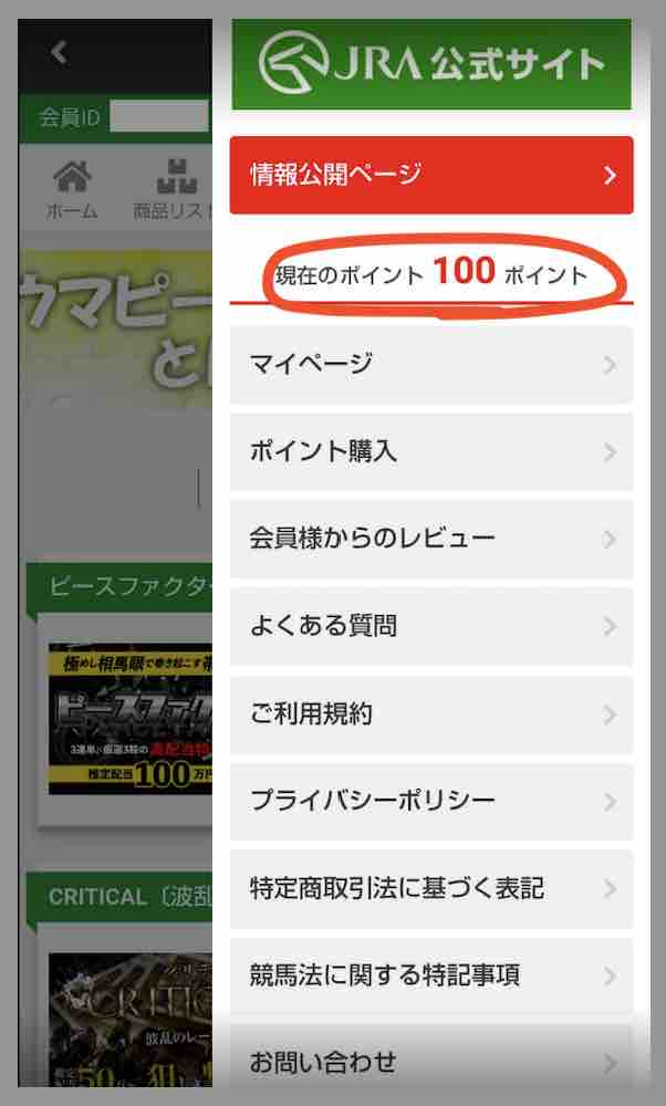 ウマピースはポイント還元されるが、使えるのか?