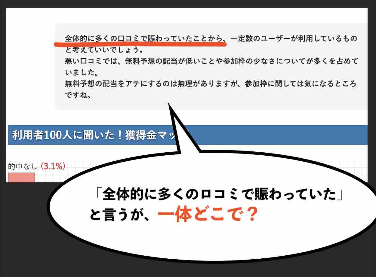 馬の穴の口コミで賑わっていただと?