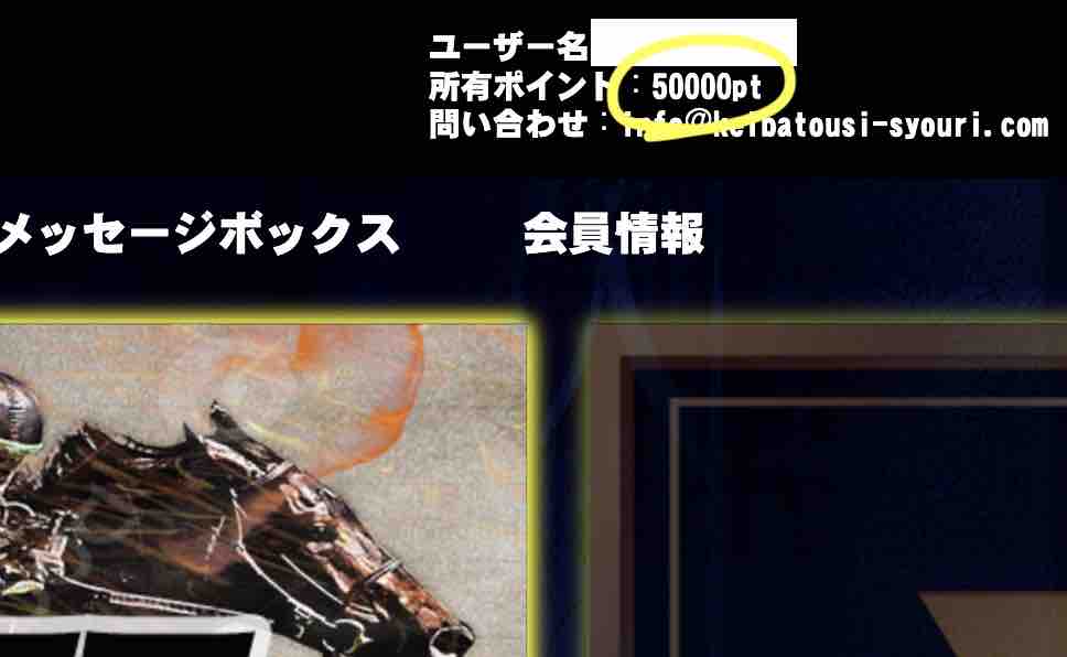 ケイバの秘密基地のポイント還元を検証