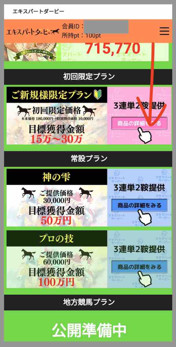 エキスパートダービーという競馬予想サイトが提供する競馬予想