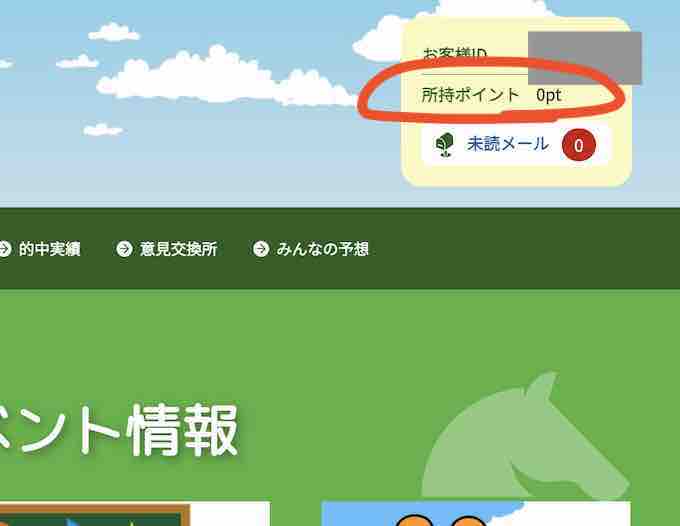 競馬キャンプのポイント還元を検証