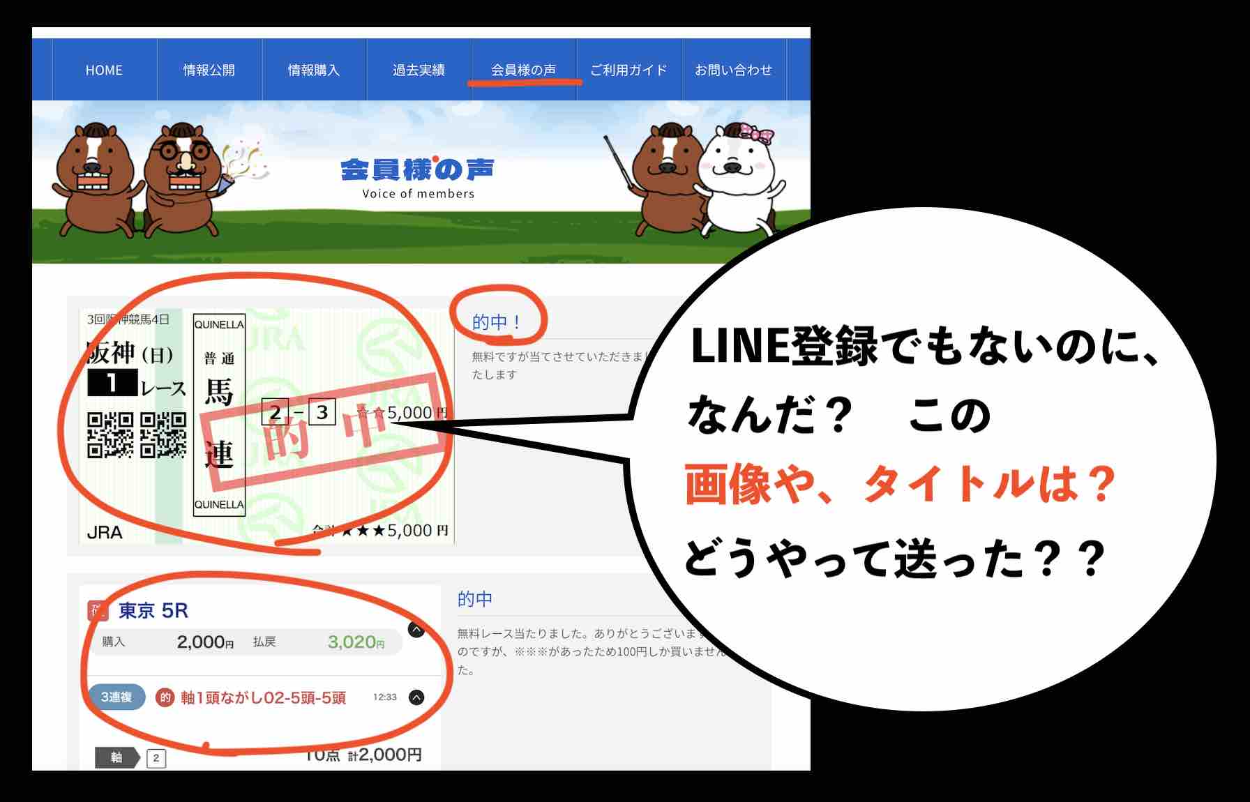 ファンファーレの怪しい利用者の声