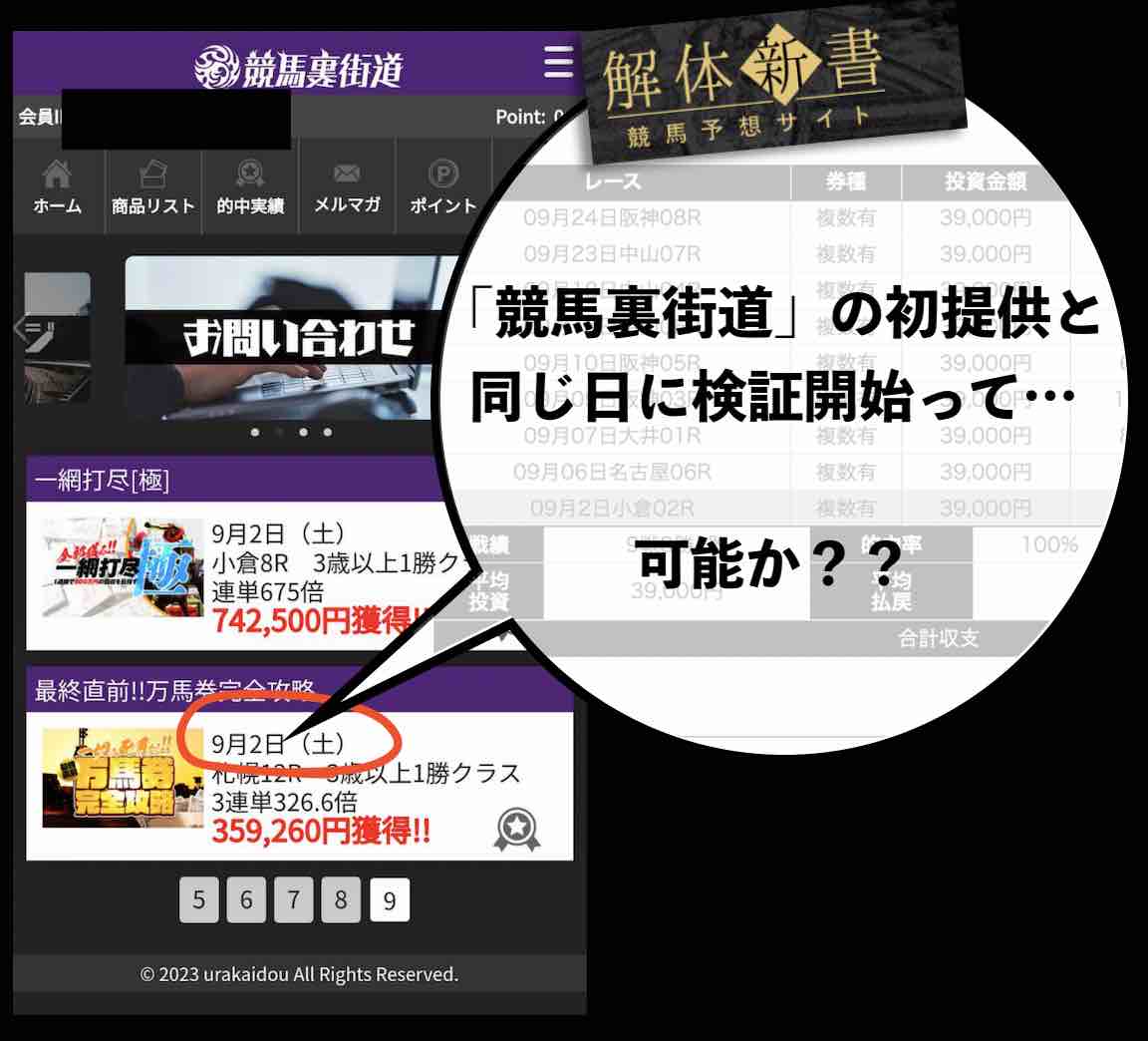 競馬裏街道の的中実績を検証