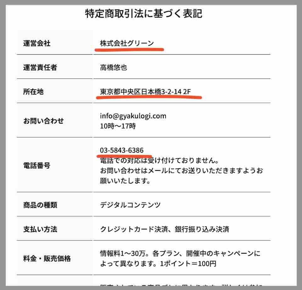 逆転ケイバという競馬予想サイトの運営会社情報