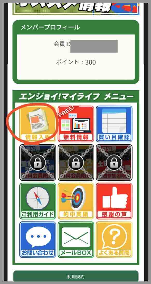 エンジョイマイライフという競馬予想サイトが提供する競馬予想