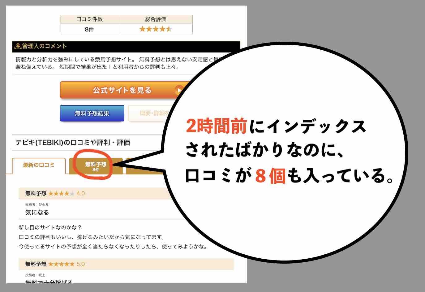 TEBIKI(てびき)に手引きする集客サイト?