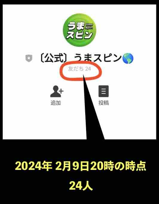 うまスピンの会員数