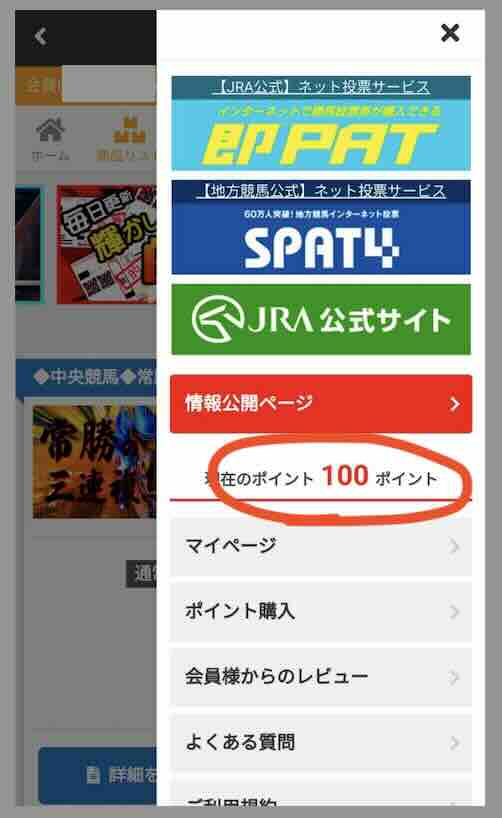ケイバ一番星のポイント還元を検証