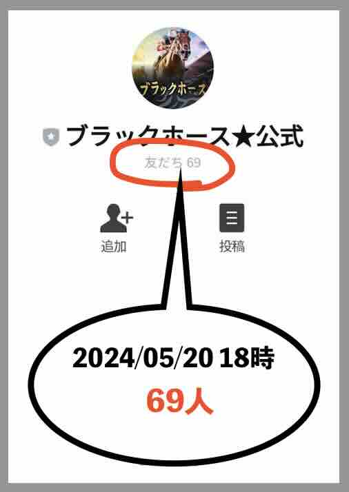 ブラックホースの会員数