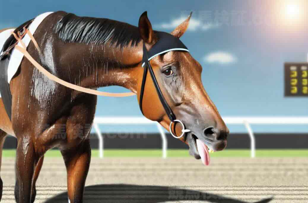夏が苦手な競走馬