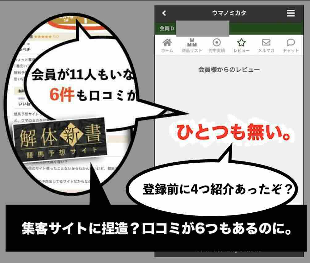 この口コミレビューが真実?