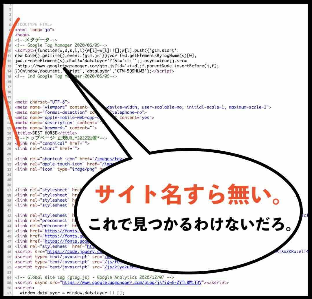ベストホースのソースコード