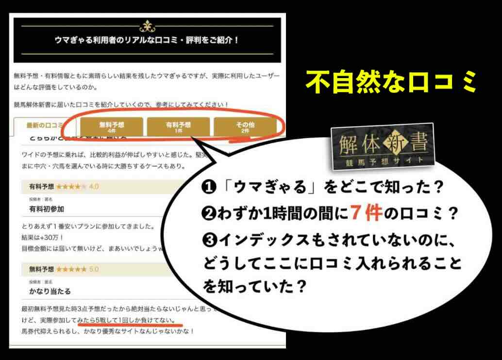 身内検証サイトの矛盾