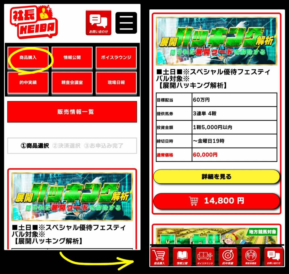 社長KEIBA(社長競馬)という競馬予想サイトが提供する競馬予想