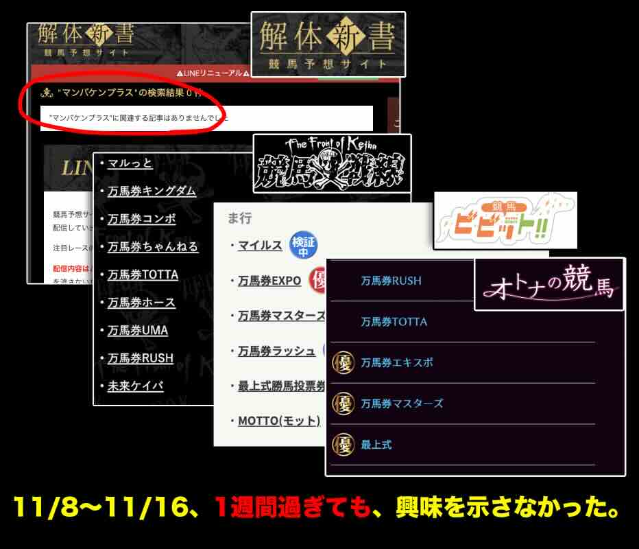 いつもの外部集客サイトでは?